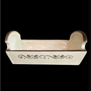 Vintage Metllox Poppytrail Provincial Rose 10in Bread Tray